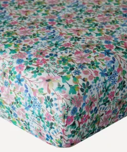 Coco & Wolf Bedding^Dreams of Summer Tana Lawn™ Cotton Double Fitted Sheet
