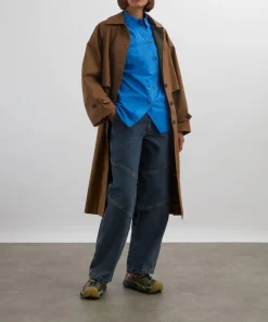 Damson Madder Jeans^Drew Dusty Wash Relaxed-Fit Jeans