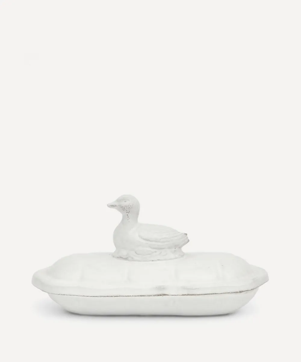 Astier de Villatte Ornaments^Duckling Box