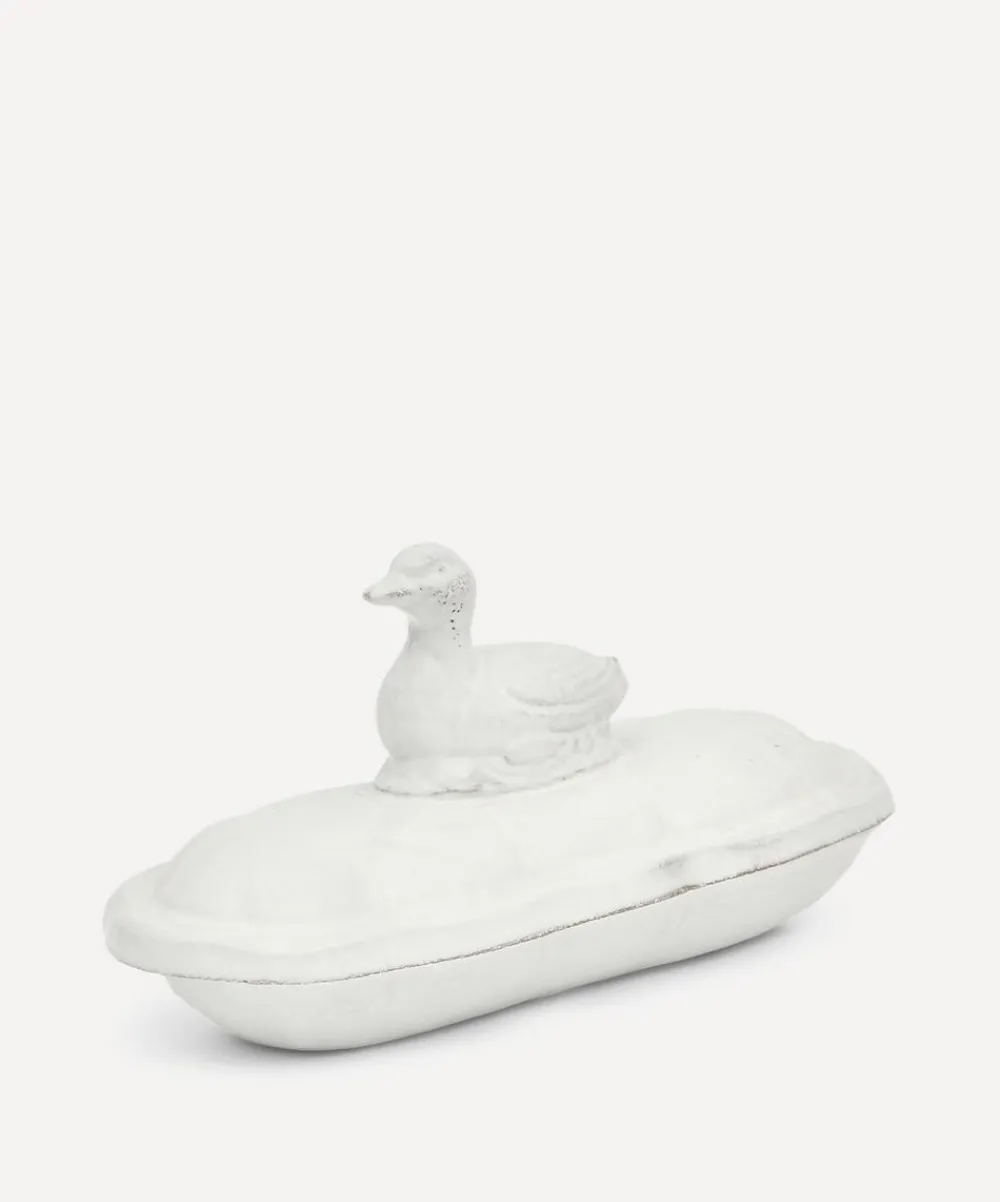 Astier de Villatte Ornaments^Duckling Box