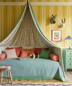 Liberty Interiors Furnishing Fabrics^Duncombe in Robin's Egg