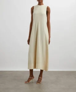Toteme Dresses^Ecru Woven Stripe Dress