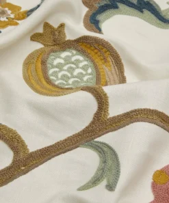 Liberty Interiors Furnishing Fabrics|Furnishing Fabrics^Eden Stitch Linen in Lichen