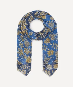 Liberty Scarves^Edenham Haze 60x160 Modal-Cashmere Scarf