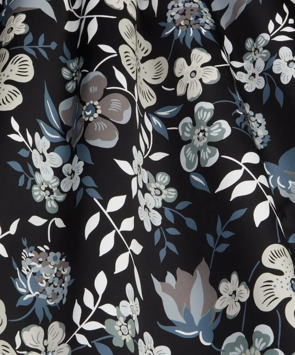 Liberty Fabrics Classic Silks|Silk Satin^Edenham Oasis Silk Satin