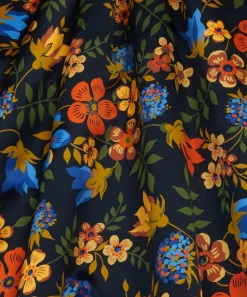 Liberty Fabrics Classic Silks|Silk Satin^Edenham Oasis Silk Satin