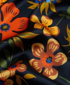 Liberty Fabrics Classic Silks|Silk Satin^Edenham Oasis Silk Satin