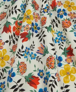 Liberty Fabrics Classic Silks|Silk Satin^Edenham Oasis Silk Satin
