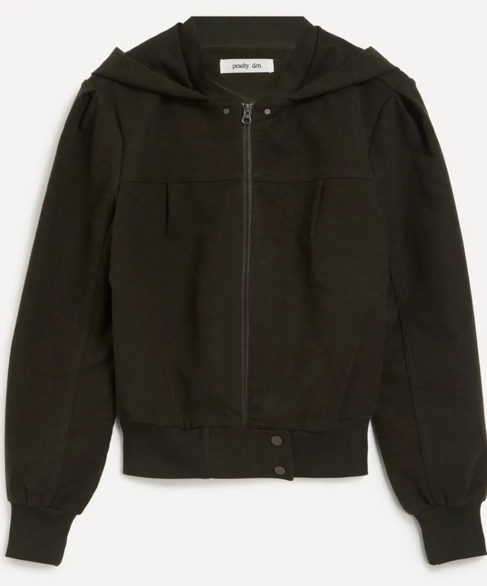 Peachy Den Coats & Jackets^Edie Olive Bomber Jacket