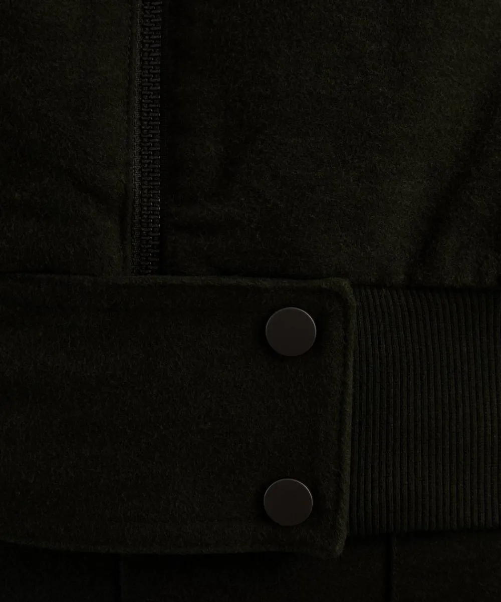 Peachy Den Coats & Jackets^Edie Olive Bomber Jacket