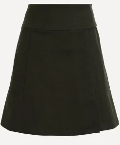 Peachy Den Skirts^Edie Olive Skirt