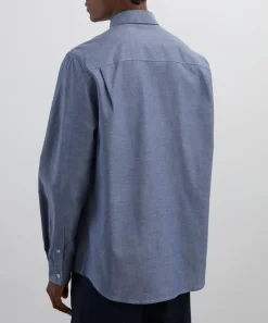 A.P.C. Shirts^Edouard Brodé Chambray Cotton Shirt