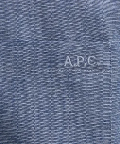 A.P.C. Shirts^Edouard Brodé Chambray Cotton Shirt