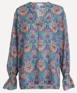 Liberty Tops^Electric Nouveau Chiffon Blouse