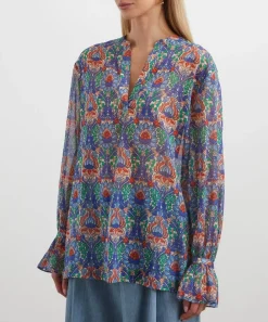 Liberty Tops^Electric Nouveau Chiffon Blouse