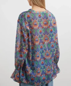 Liberty Tops^Electric Nouveau Chiffon Blouse