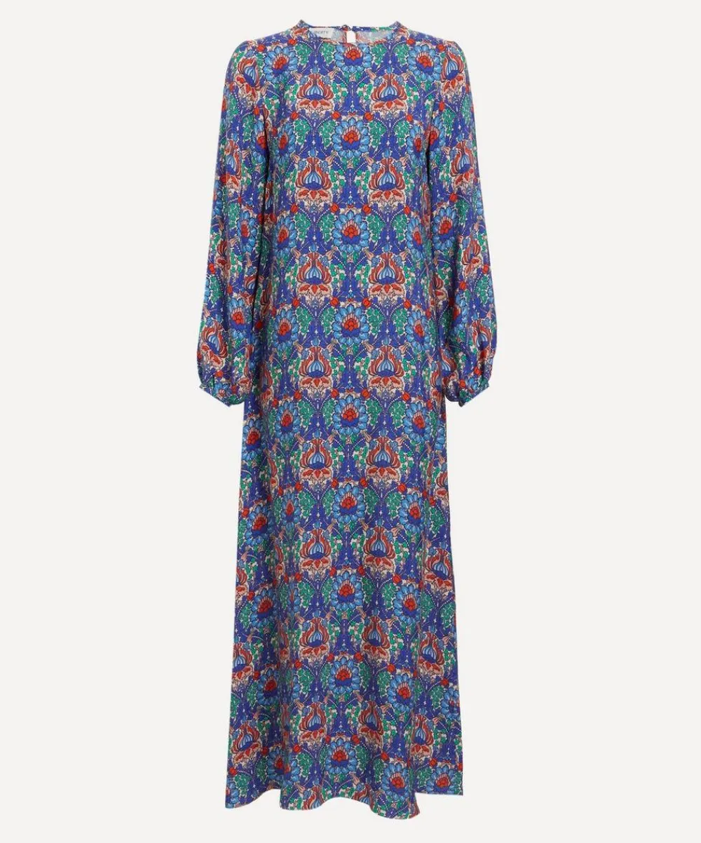 Liberty Dresses^Electric Nouveau Soft Column Maxi Dress