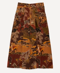 FARM Rio Skirts^Elephants Green Skirt