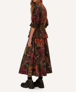 FARM Rio Skirts^Elephants Green Skirt