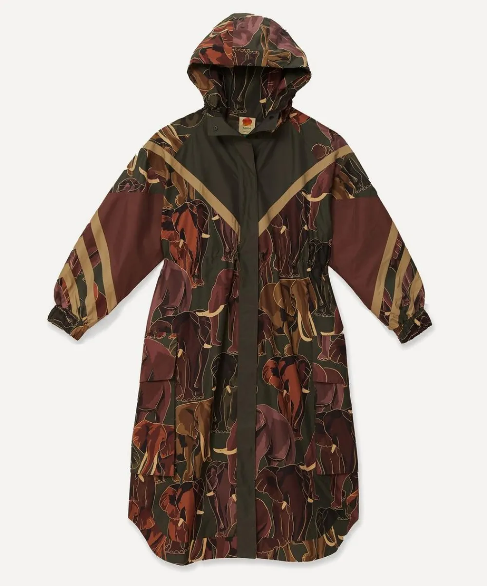 FARM Rio Coats & Jackets^Elephants Maxi Raincoat