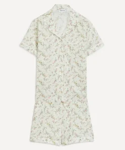 Liberty Sleepwear^Elizabeth Tana Lawn™ Cotton Short Pyjama Set