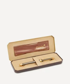 Vintage Stationery And Games^Elysee Black Laque Fountain Pen