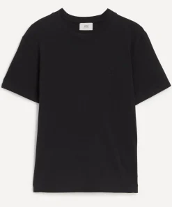 Ami Tops^Embossed de Coeur T-Shirt