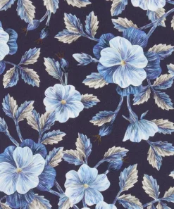 Liberty Fabrics Poplin^Embroidered Botanical Cotton Poplin