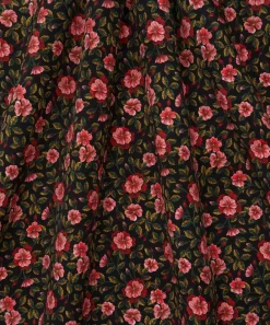 Liberty Fabrics Crepe De Chine^Embroidered Botanical Crepe de Chine