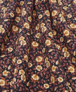 Liberty Fabrics Crepe De Chine^Embroidered Botanical Crepe de Chine