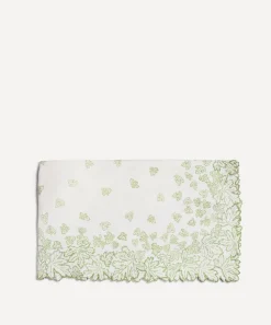 Daylesford Tableware^Embroidered Geranium 280x160cm Tablecloth
