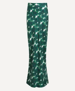 Max Mara Skirts^Emerald Recital Silk Maxi Skirt