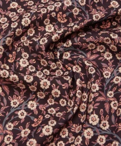 Liberty Interiors Furnishing Fabrics^Empress Vine Cotton in Brinjal