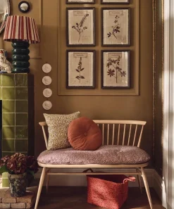 Liberty Interiors Furnishing Fabrics^Empress Vine Cotton in Fennel