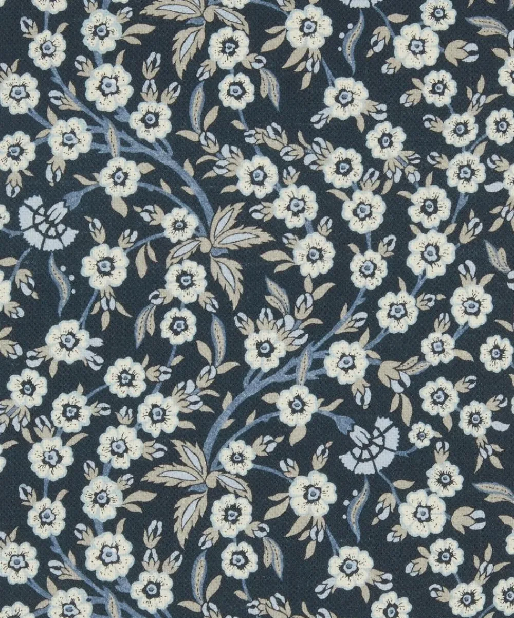 Liberty Interiors Furnishing Fabrics^Empress Vine Cotton in Ink