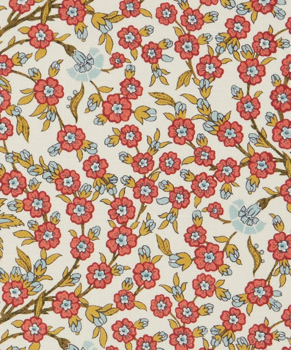 Liberty Interiors Furnishing Fabrics^Empress Vine Cotton in Lacquer