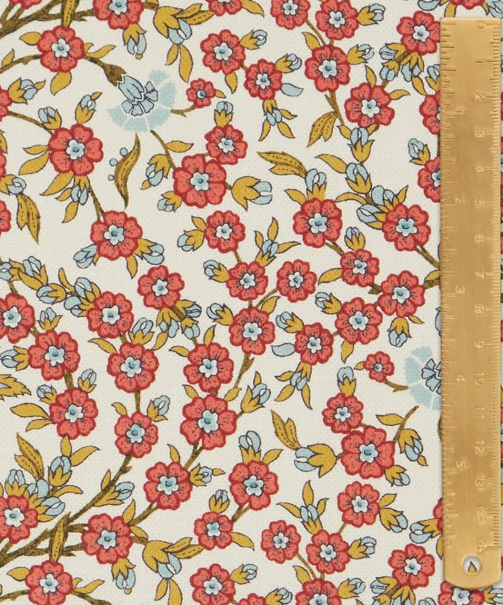 Liberty Interiors Furnishing Fabrics^Empress Vine Cotton in Lacquer