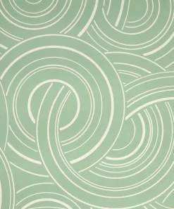 Liberty Interiors Wallpaper^Endless Knots in Artichoke