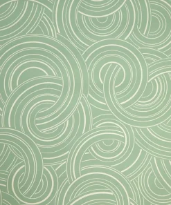 Liberty Interiors Wallpaper^Endless Knots in Artichoke