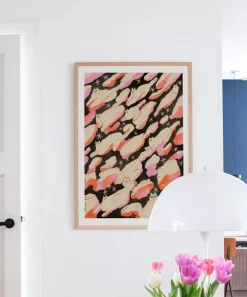 PSTR Studio Wall Art^Enikő Eged Flurry Cat Cloud Framed Print