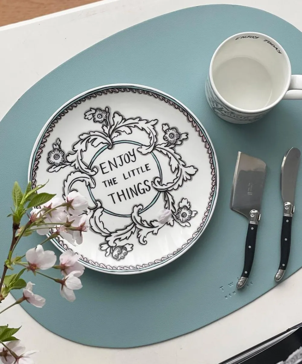 Twig New York Tableware^Enjoy Today Salad Plate