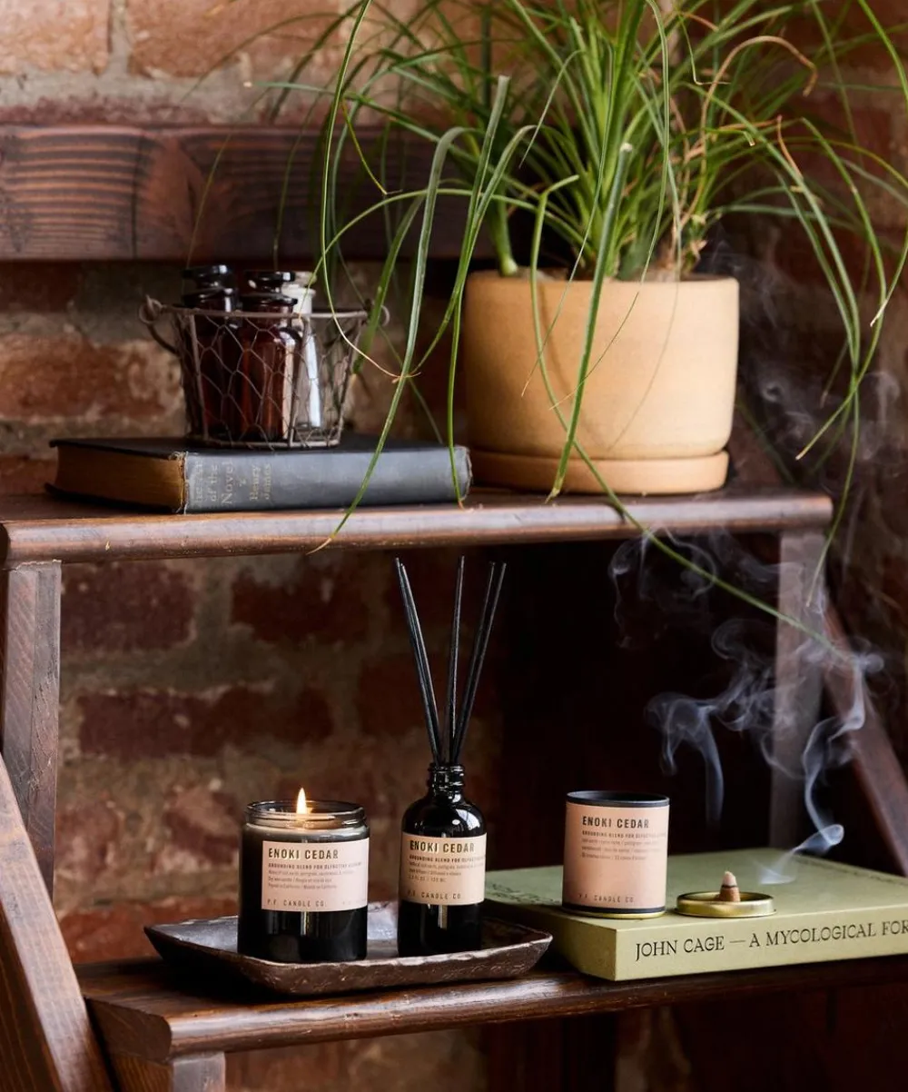 P.F. Candle Co. Candles & Candle Holders^Enoki Cedar Reed Diffuser 103ml