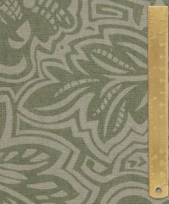 Liberty Fabrics Furnishing Fabrics|Furnishing Fabrics^Etched Bloom Linen in Fern