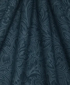 Liberty Fabrics Furnishing Fabrics^Etched Bloom Linen in Ink
