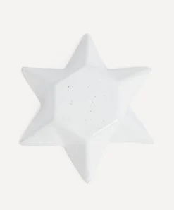 Astier de Villatte Tableware^Etoile Golden Soup Plate