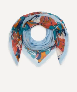 Liberty Scarves^Eustacia 140x140 Cashmere-Silk Scarf