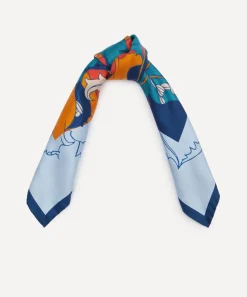 Liberty Scarves^Eustacia 43x43 Silk Scarf