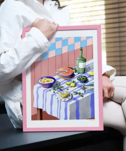 PSTR Studio Wall Art^Eva Halfers Pink Tapas Print