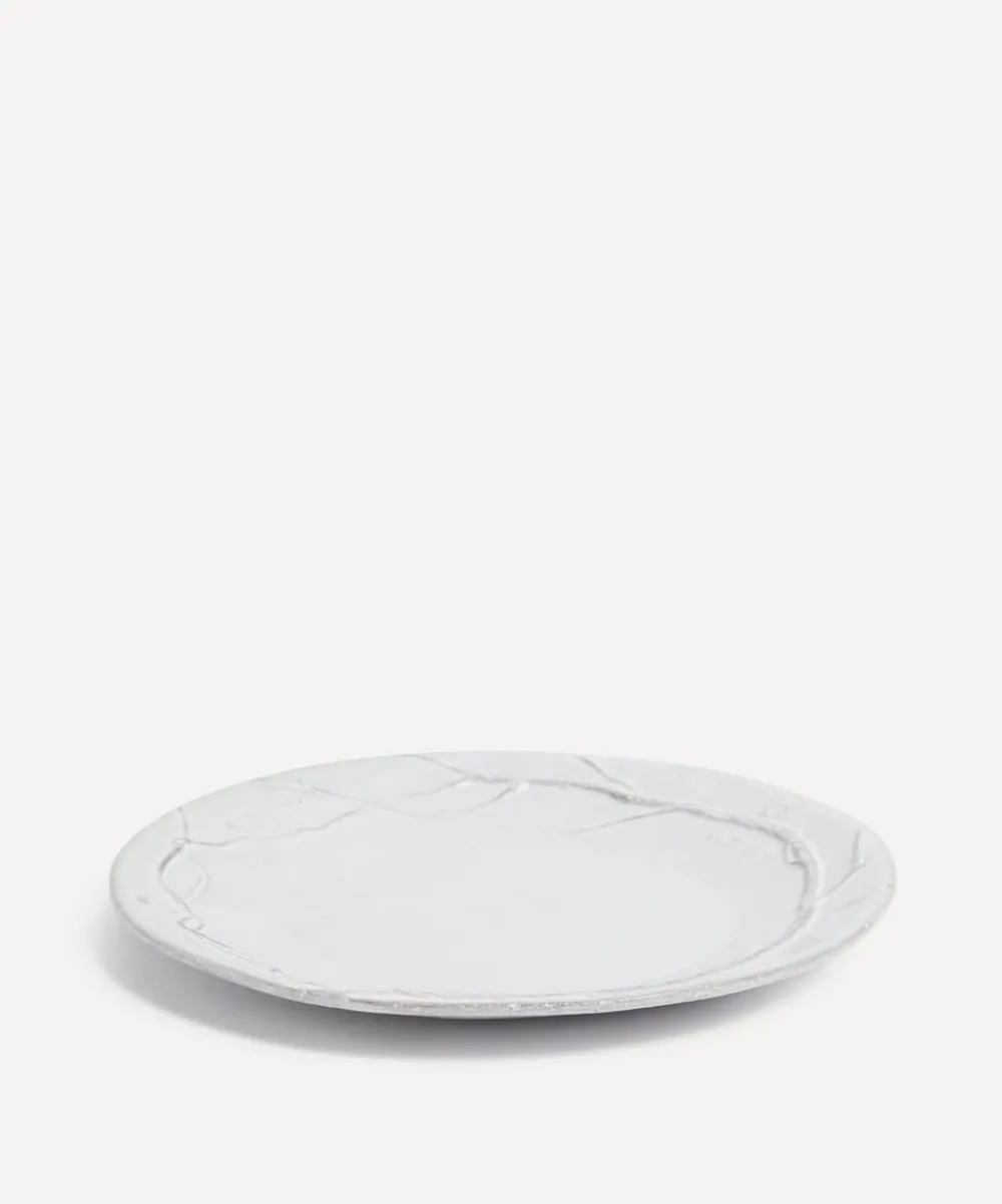 Astier de Villatte Tableware^Eva Large Saucer