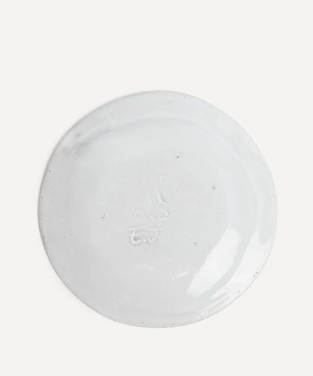 Astier de Villatte Tableware^Eva Large Saucer